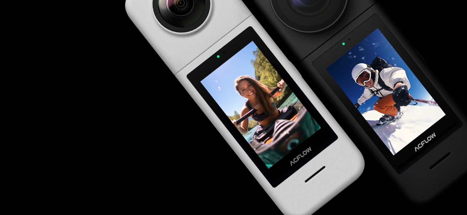 ACFlow Snap - 2.2″ HD screen